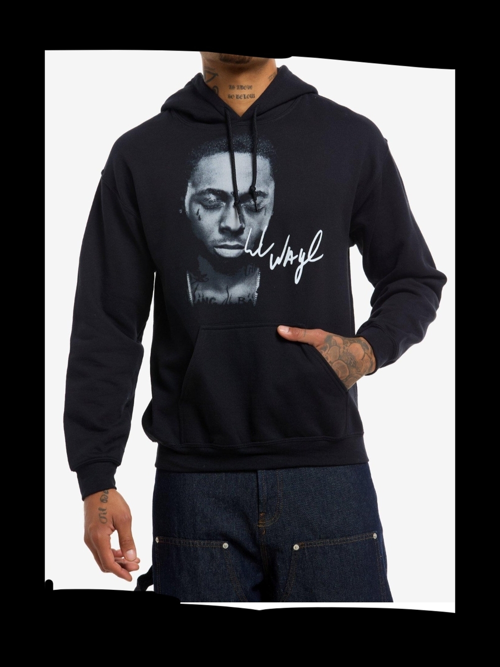 Lil Wayne Hoodie - Men's Pullover Sweatshirt